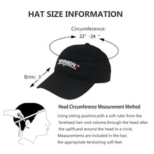 Load image into Gallery viewer, Game Hats Baseball Cap Top Grandpa Hat 100% Cotton Cap 3D Embroidery Adjustable Dad-Hat Black
